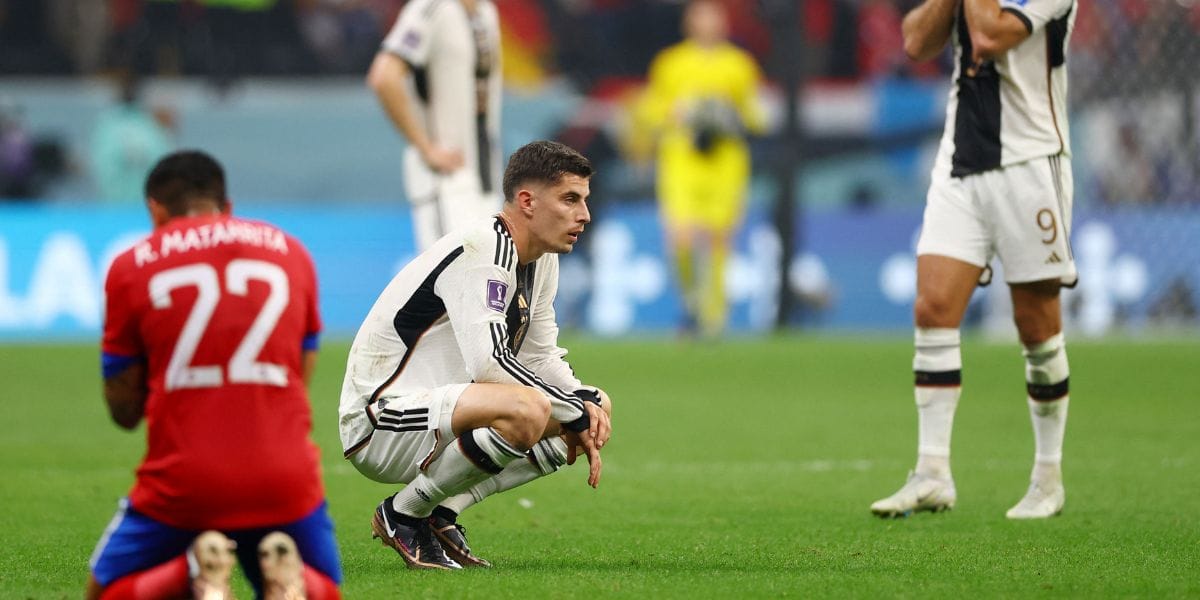 Repitió lo de Rusia 2018 al quedar eliminado en fase grupal: Alemania se hunde en la crisis