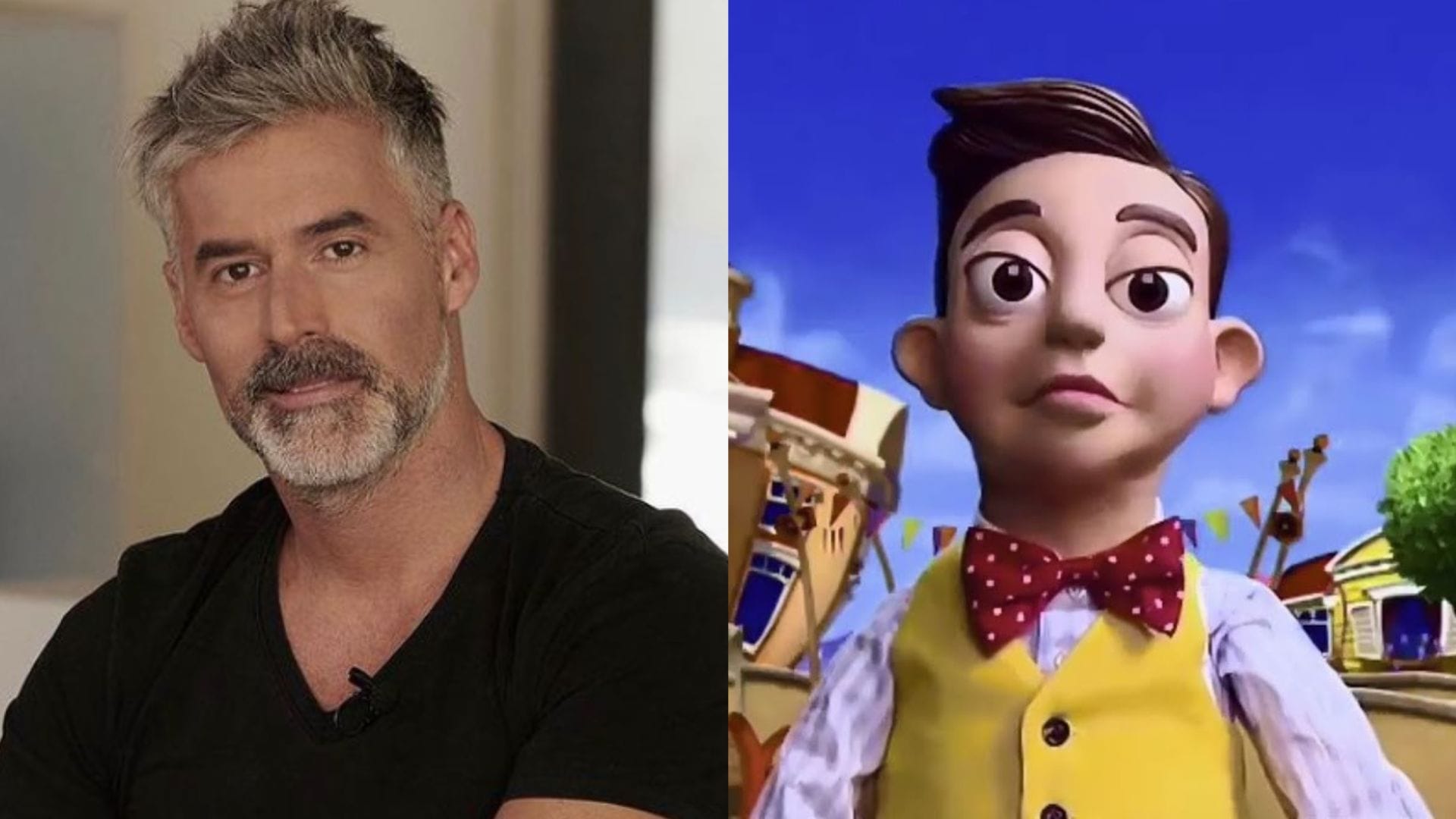 Carlos Díaz recordó su incursión en el doblaje: Interpretó la voz de Stingy en “Lazy Town”