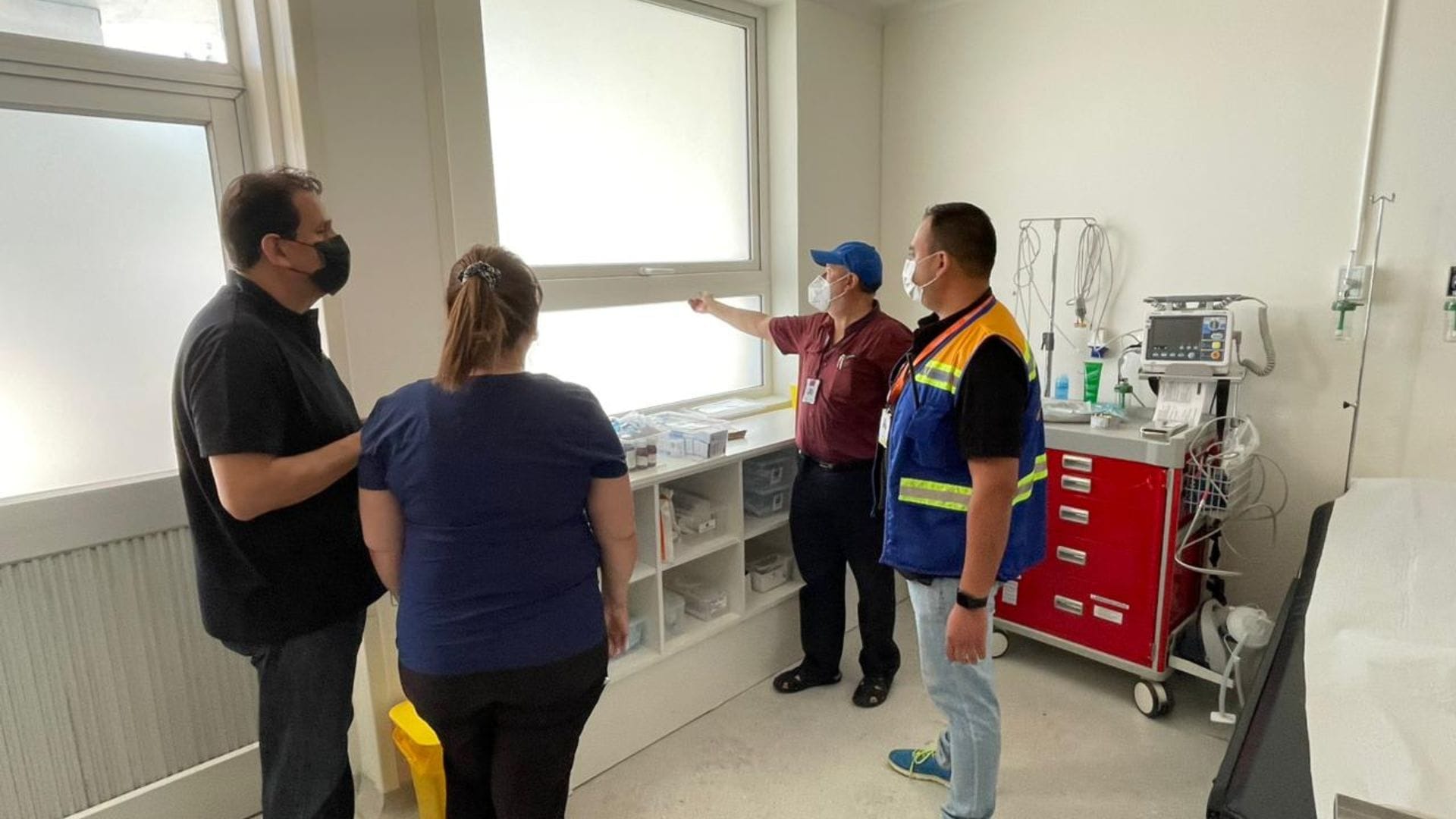 Habilitan centro de salud exclusivamente para atender a afectados por incendio en Chiguayante