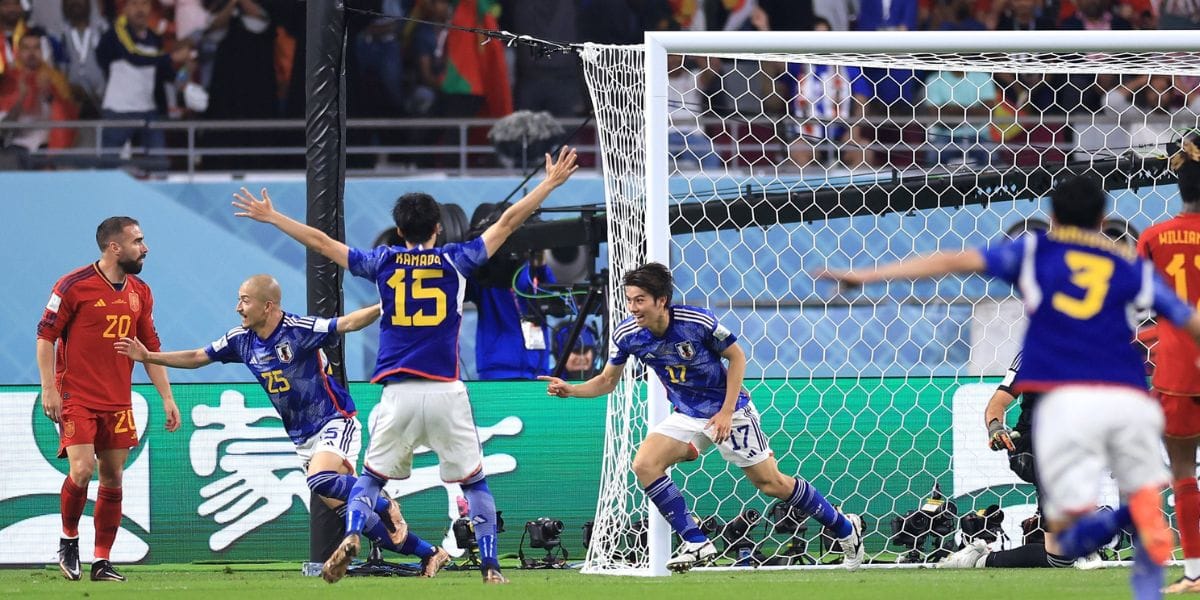 ¡Emocionante definición!: Japón da la sorpresa tras vencer a España