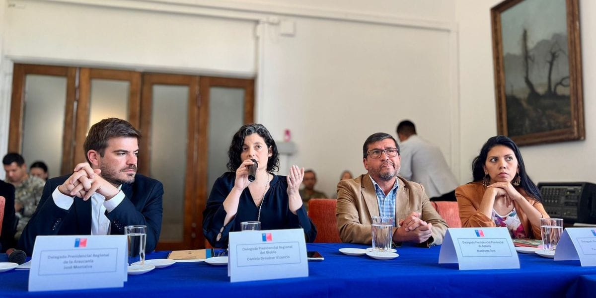 Autoridades del Biobío y La Araucanía se reúnen para la coordinación contra el crimen organizado