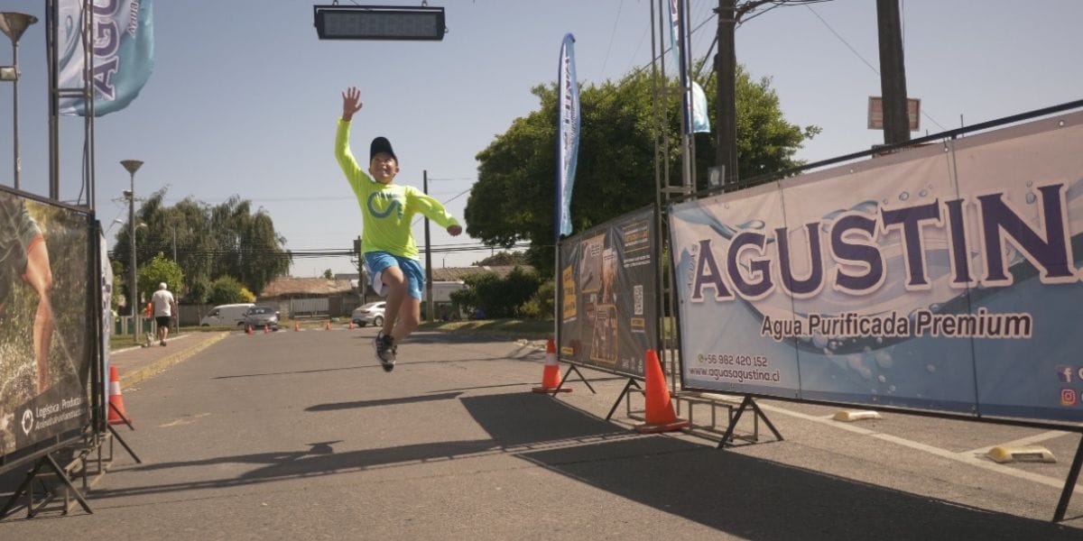 Exitosa jornada se vivió en la Corrida Familiar de Hualpén