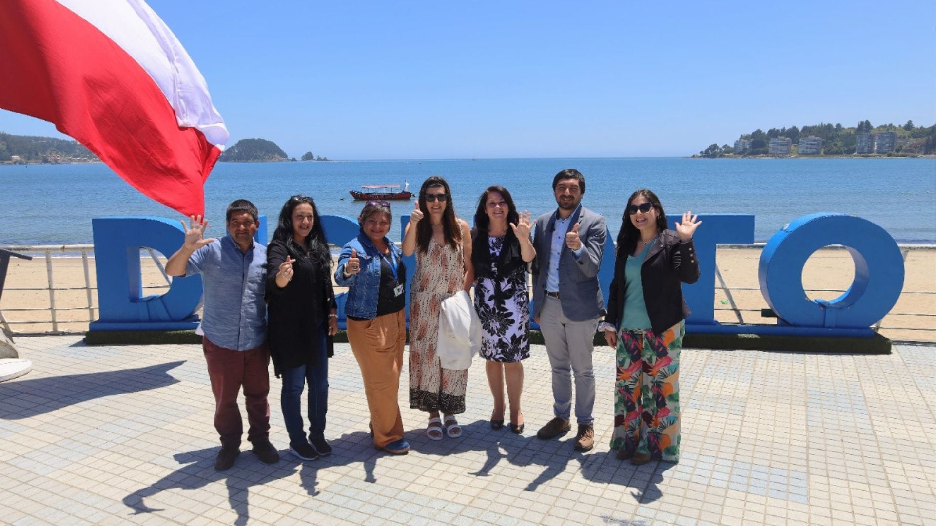 Realizan el lanzamiento oficial de la temporada de playa 2022-2023 en Dichato