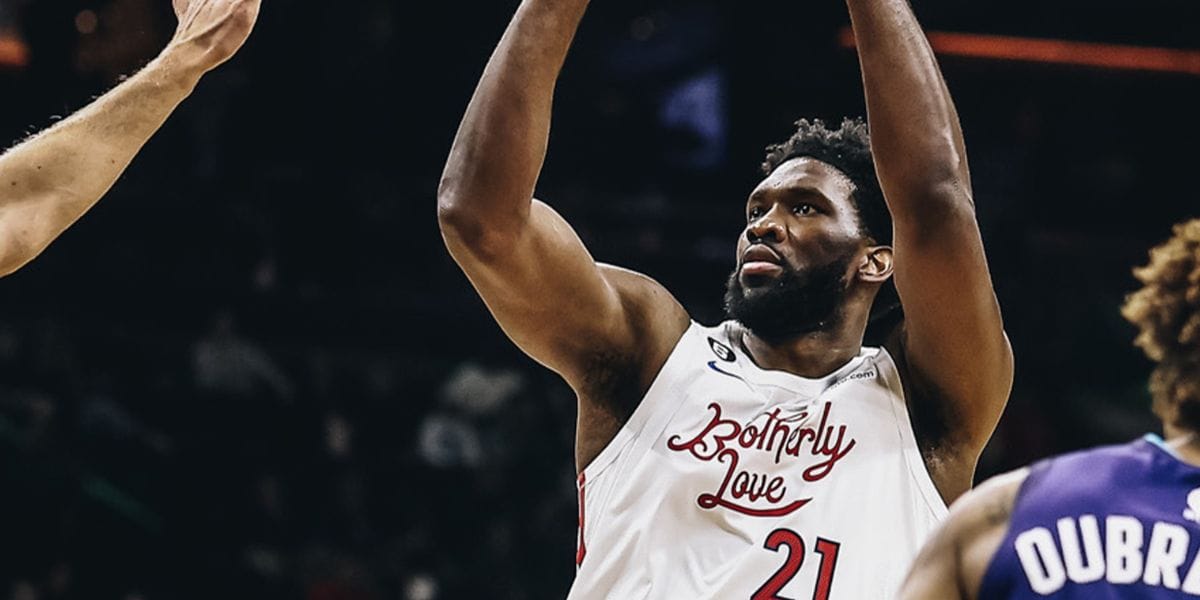 En modo MVP: Joel Embiid anotó 53 puntos en la victoria de los 76ers