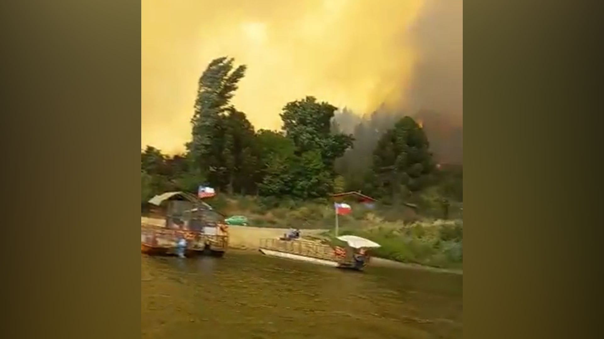 Confirman que escuela afectada por incendio forestal en Santa Juana no será reconstruida