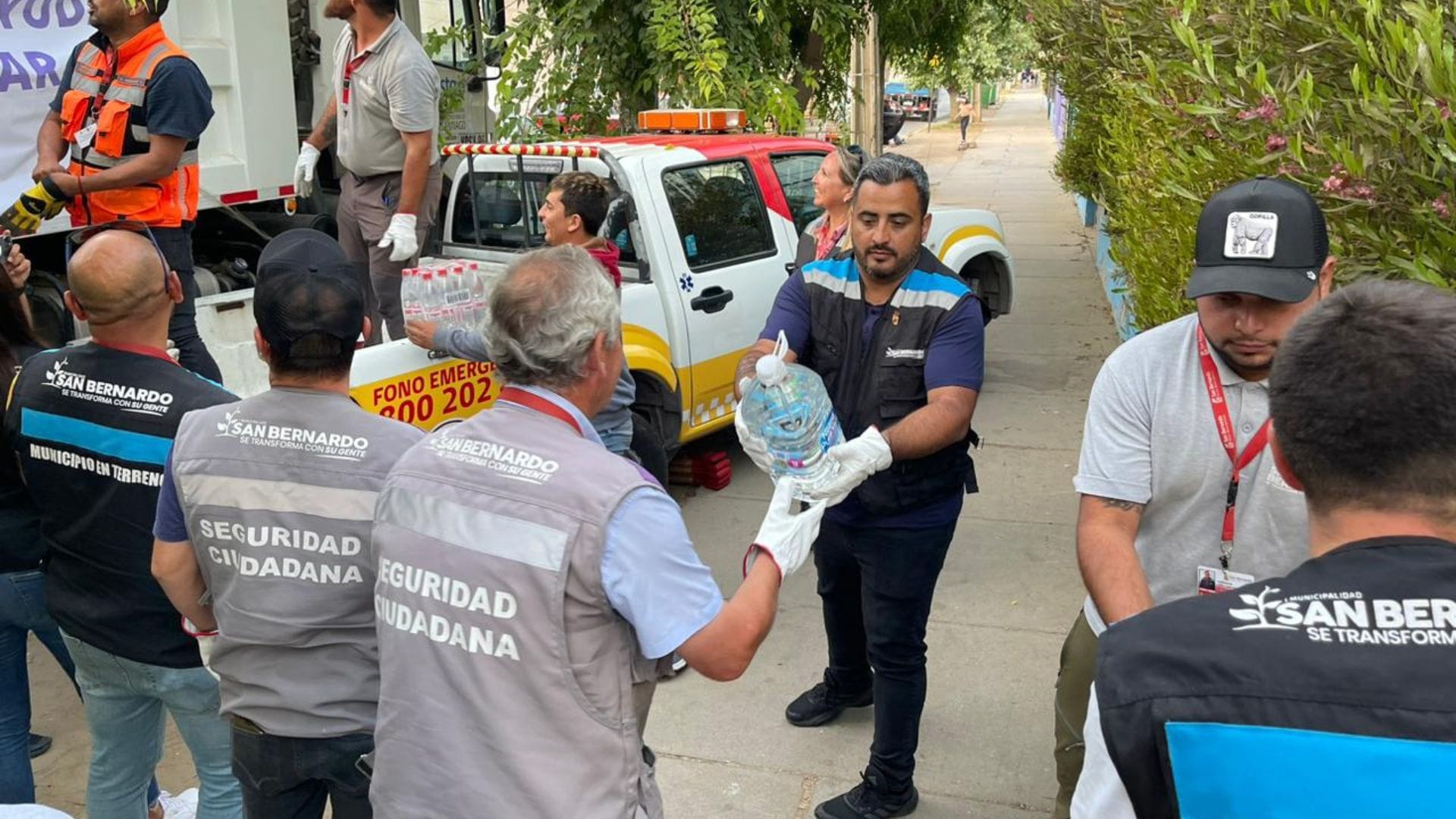 Así se distribuye la ayuda a los damnificados por el catastrófico incendio de Viña del Mar