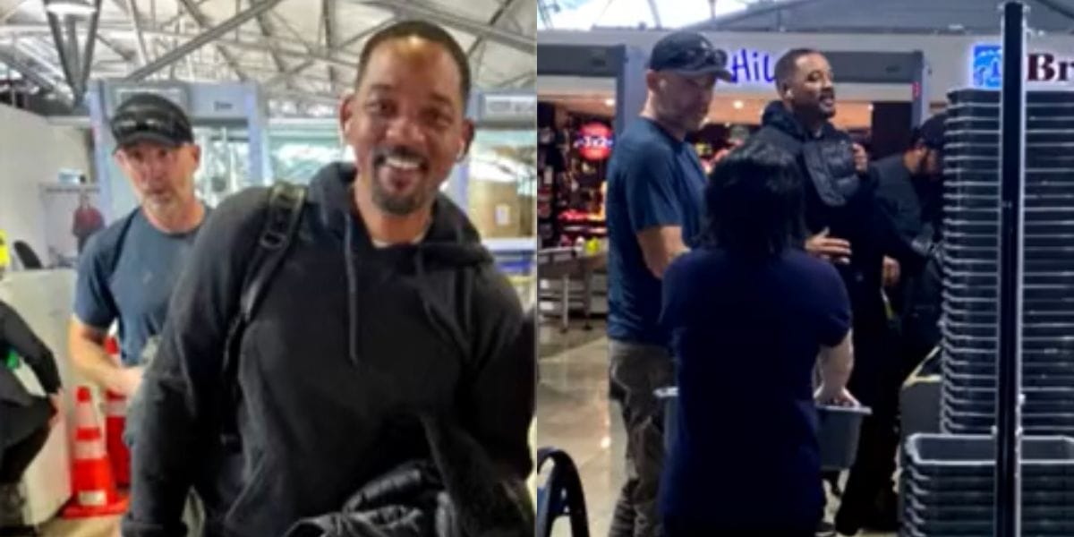 Will Smith sorprende con inesperada visita a Chile: Fue captado en distintos aeropuertos