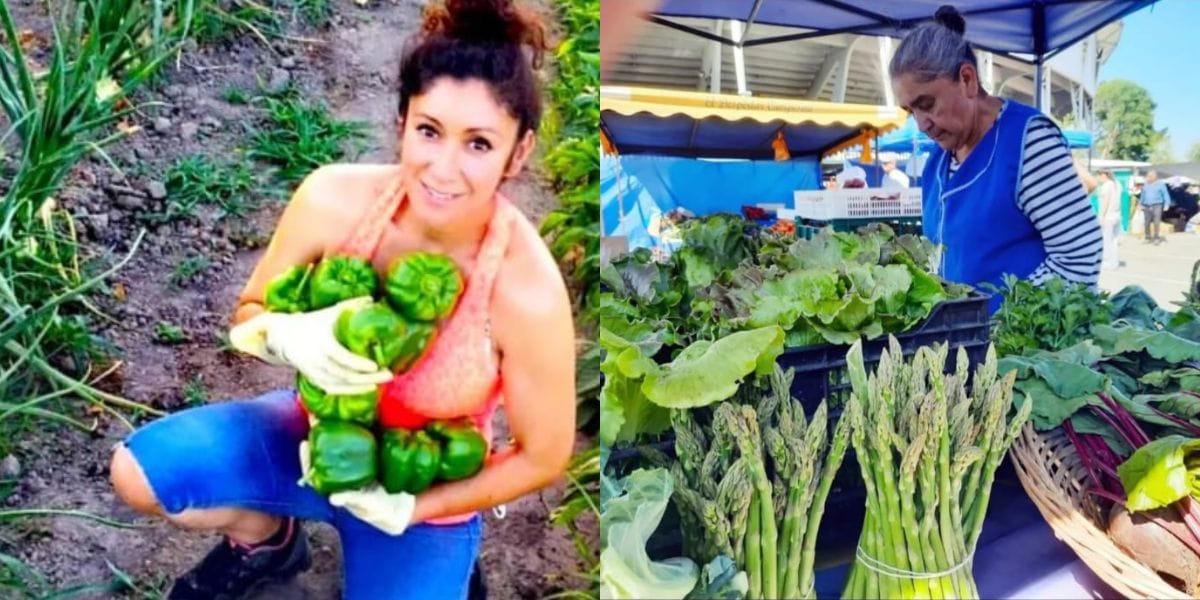 Angélica Sepúlveda expresó su admiración hacia sus padres que trabajan en feria de Concepción