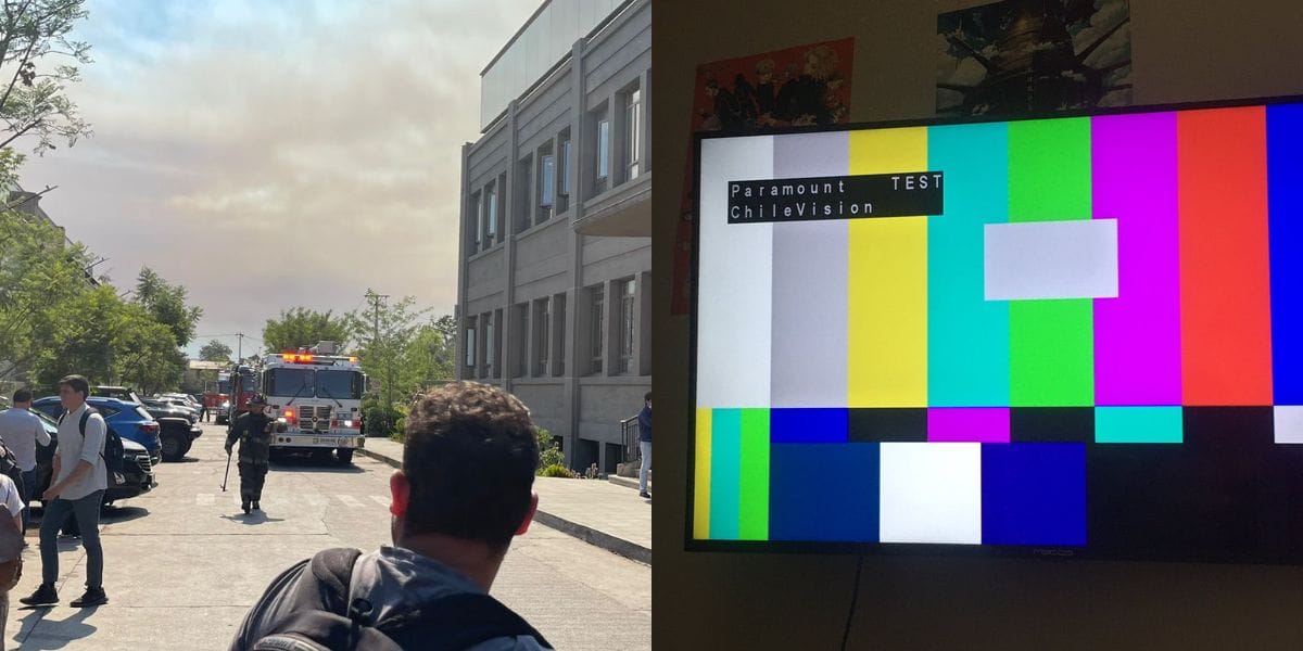 Reportan incendio en instalaciones de Chilevisión y CNN Chile: Transmisiones fueron interrumpidas
