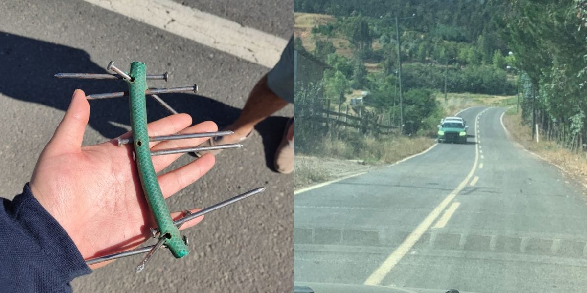 Roban celulares de bodega en Concepción: Sujetos huyen por Ruta Cabrero