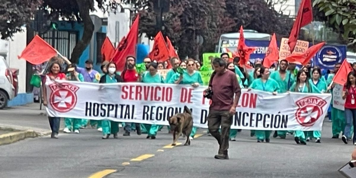 Continúa paro en pabellones de urgencias del Hospital Regional de Concepción