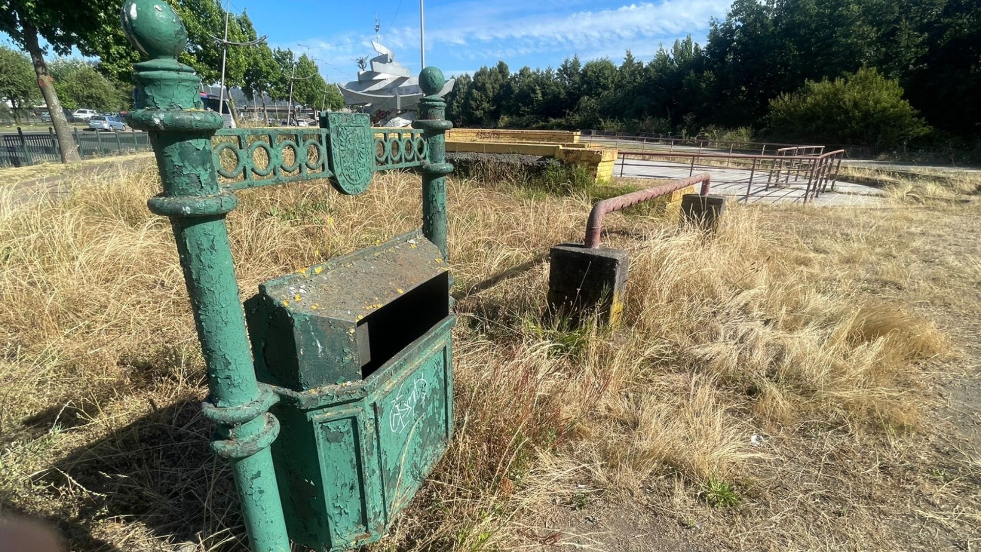 El evidente abandono de la emblemática Costanera de Concepción