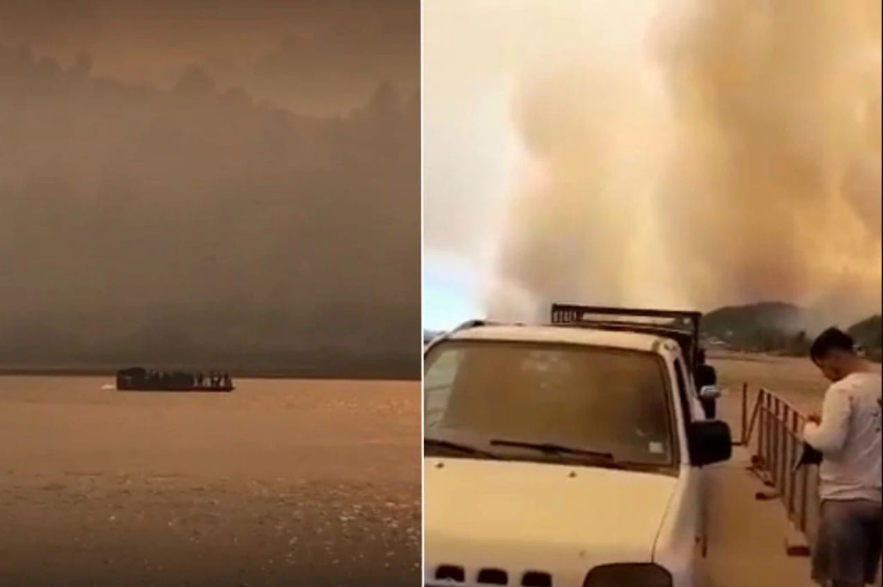 25 viviendas siniestradas y 5 mil hectáreas dañadas: Sigue activo voraz incendio en Santa Juana