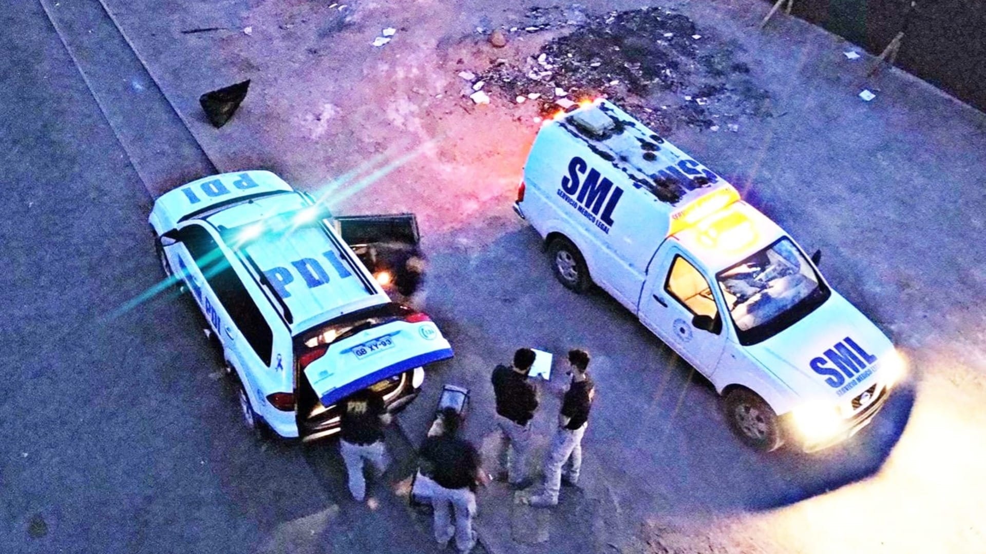 Mortal balacera en Lota: Dispararon a persona que salió a comprar tras compartir con amigos