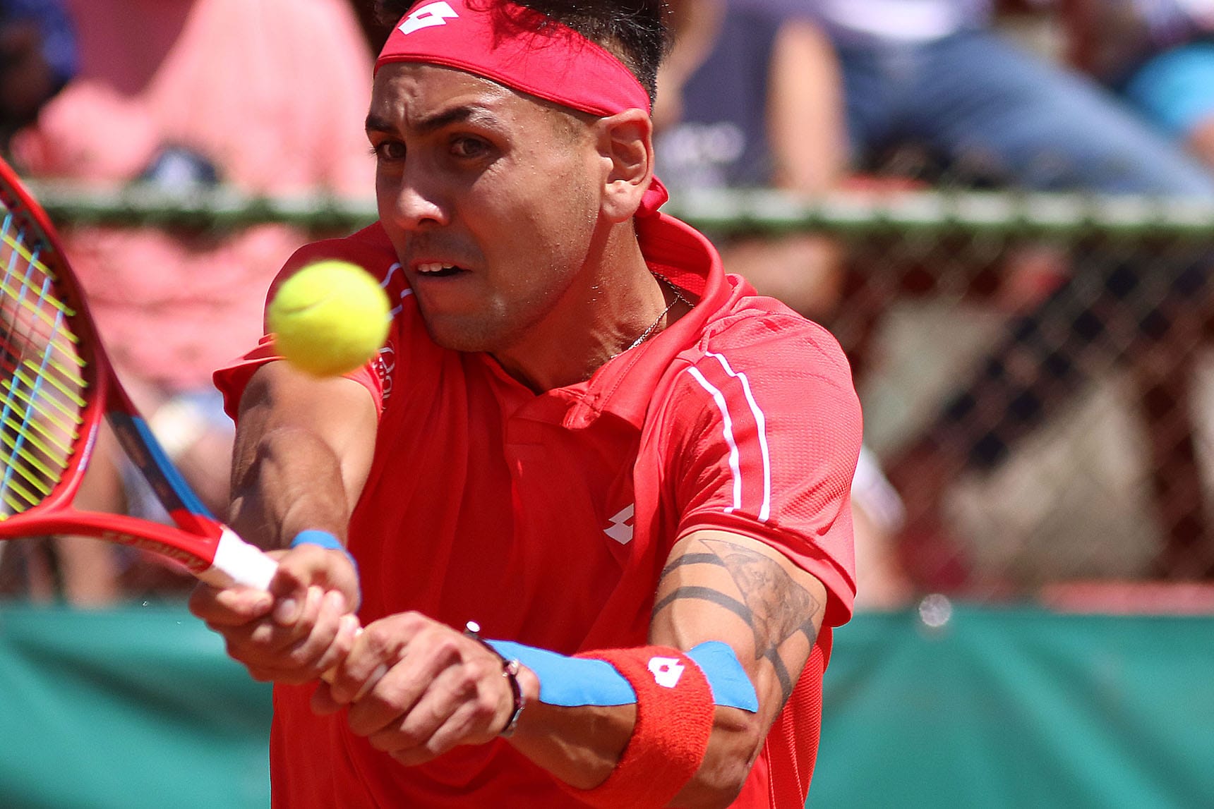 Alejandro Tabilo se roba las miradas en un partidazo en el Challenger de Concepción