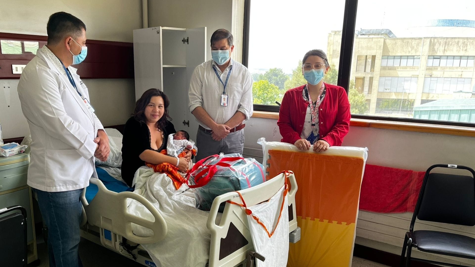 Primer nacimiento del 2023 en el hospital “Dr. Víctor Ríos Ruiz de Los Ángeles”
