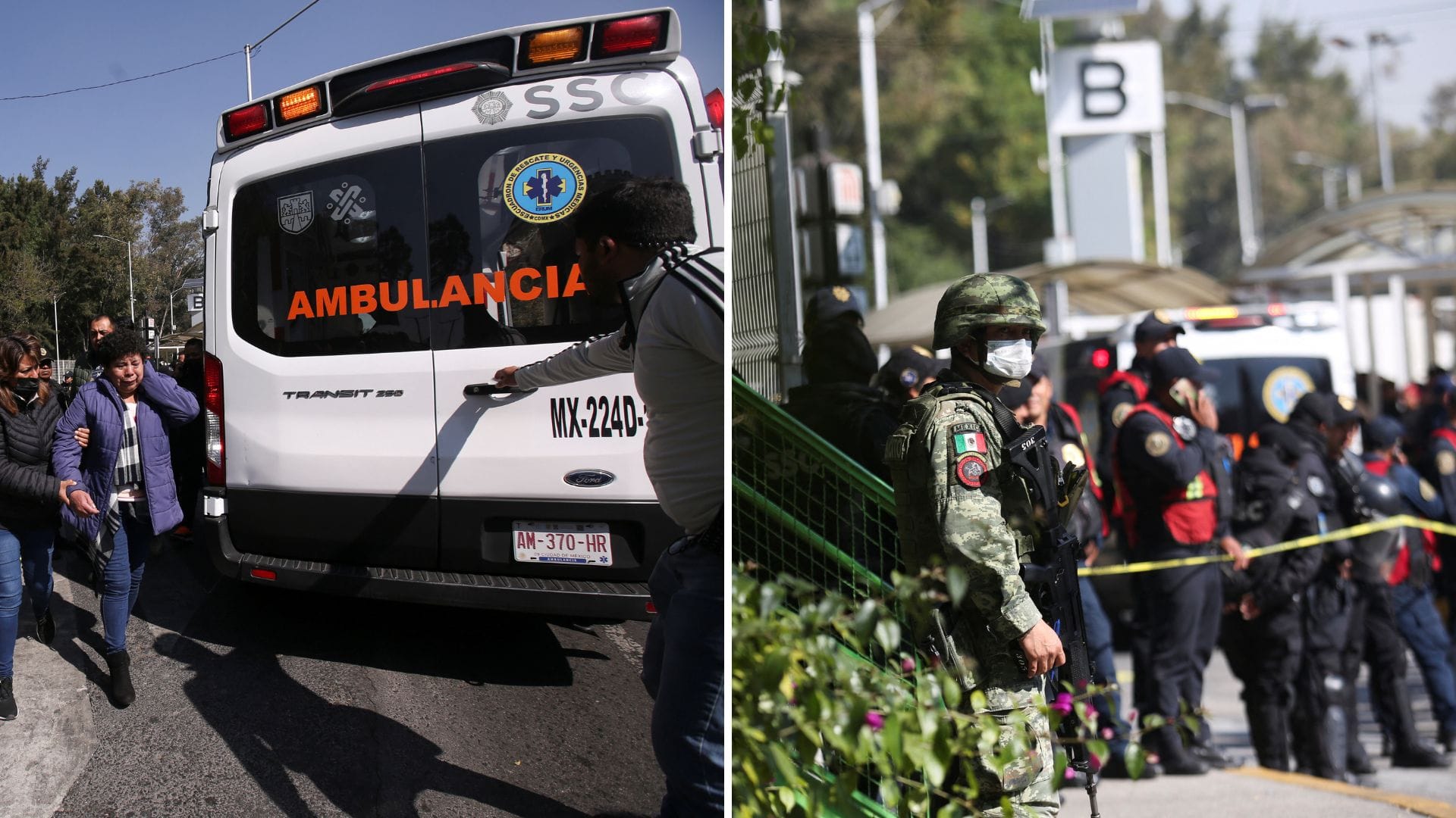 Al menos un muerto y 57 heridos: Fatal choque de trenes del metro enluta a la capital mexicana
