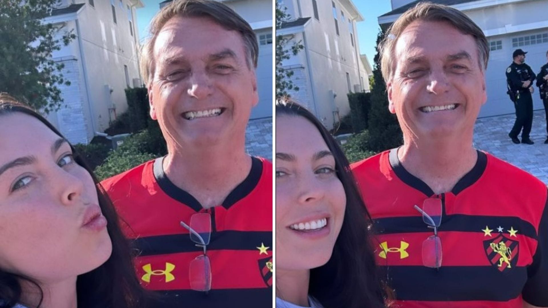 “Muy junto a Bolsonaro”: Daniela Aránguiz hizo fila para fotografiarse junto a “su presidente”