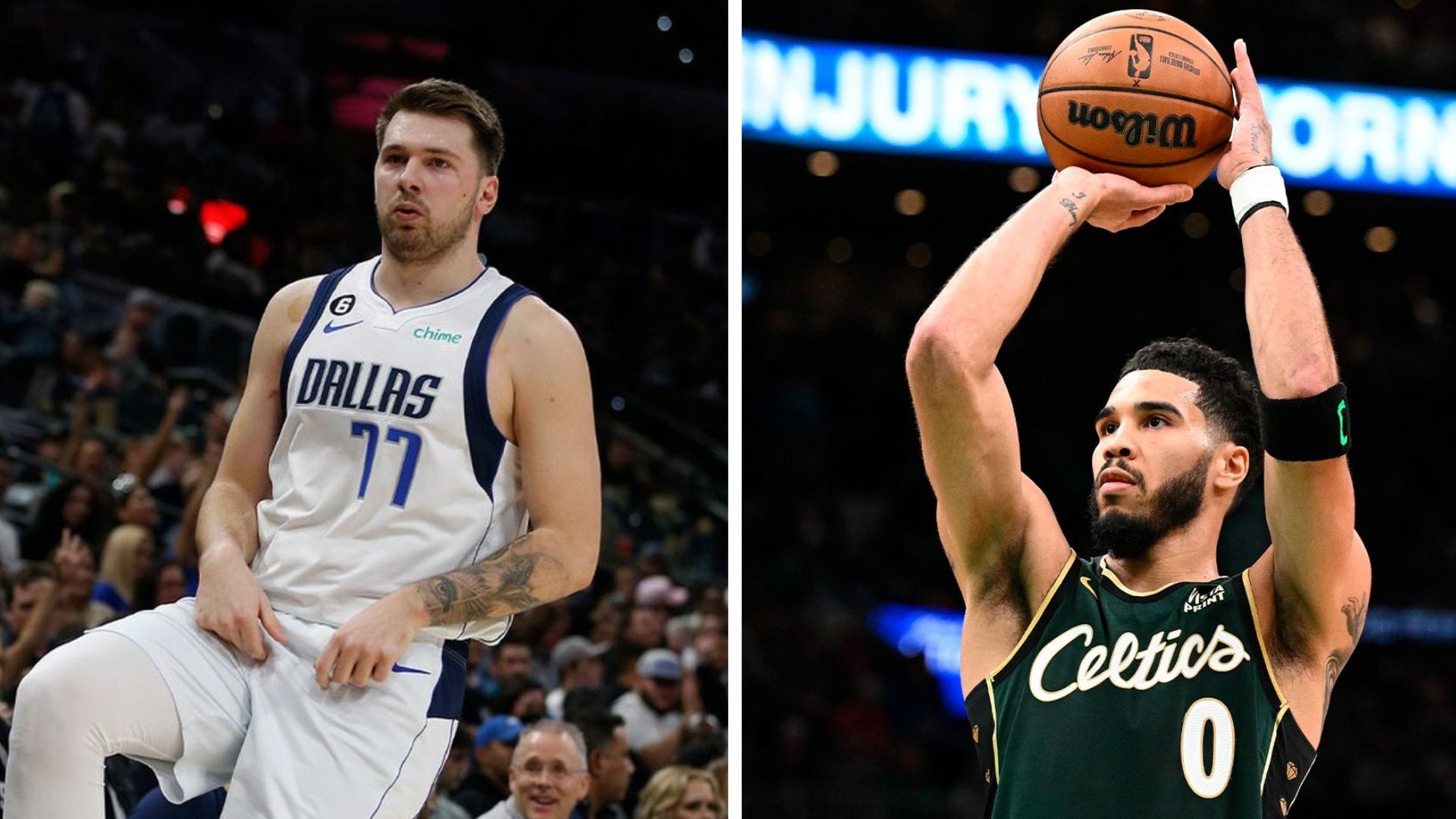 Choque de candidatos a MVP: Luka Doncic v/s Jayson Tatum