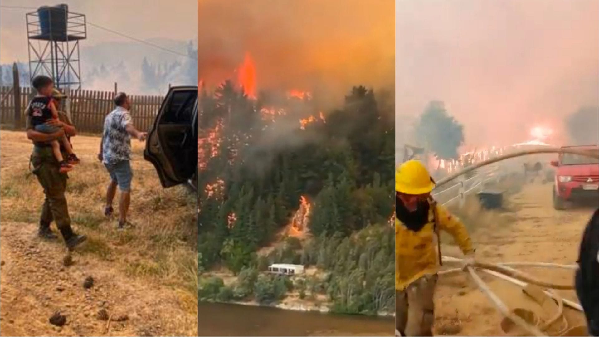 Contienen incendio forestal que arrasó más de 5 mil hectáreas en Nacimiento y Santa Juana: 45 casas quemadas