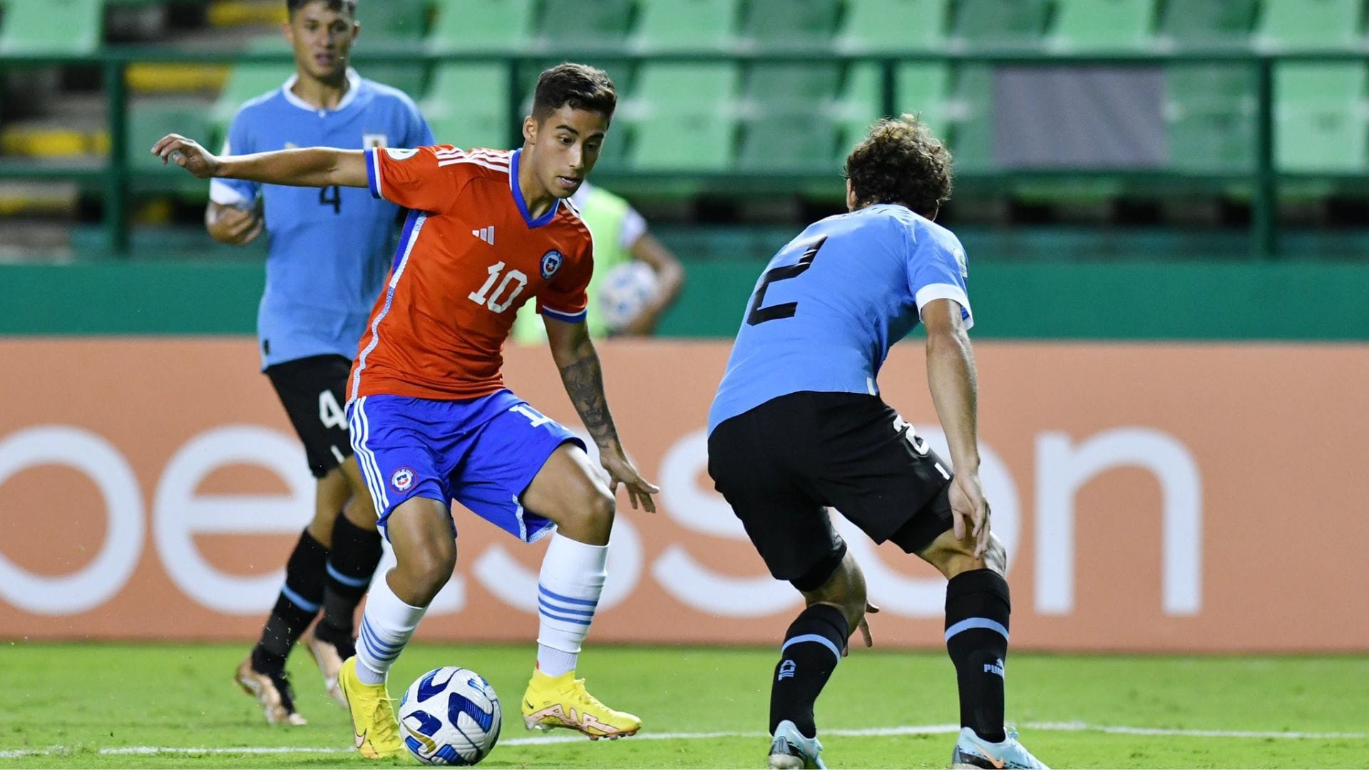 La Selección Chilena Sub 20 cayó estrepitosamente ante Uruguay
