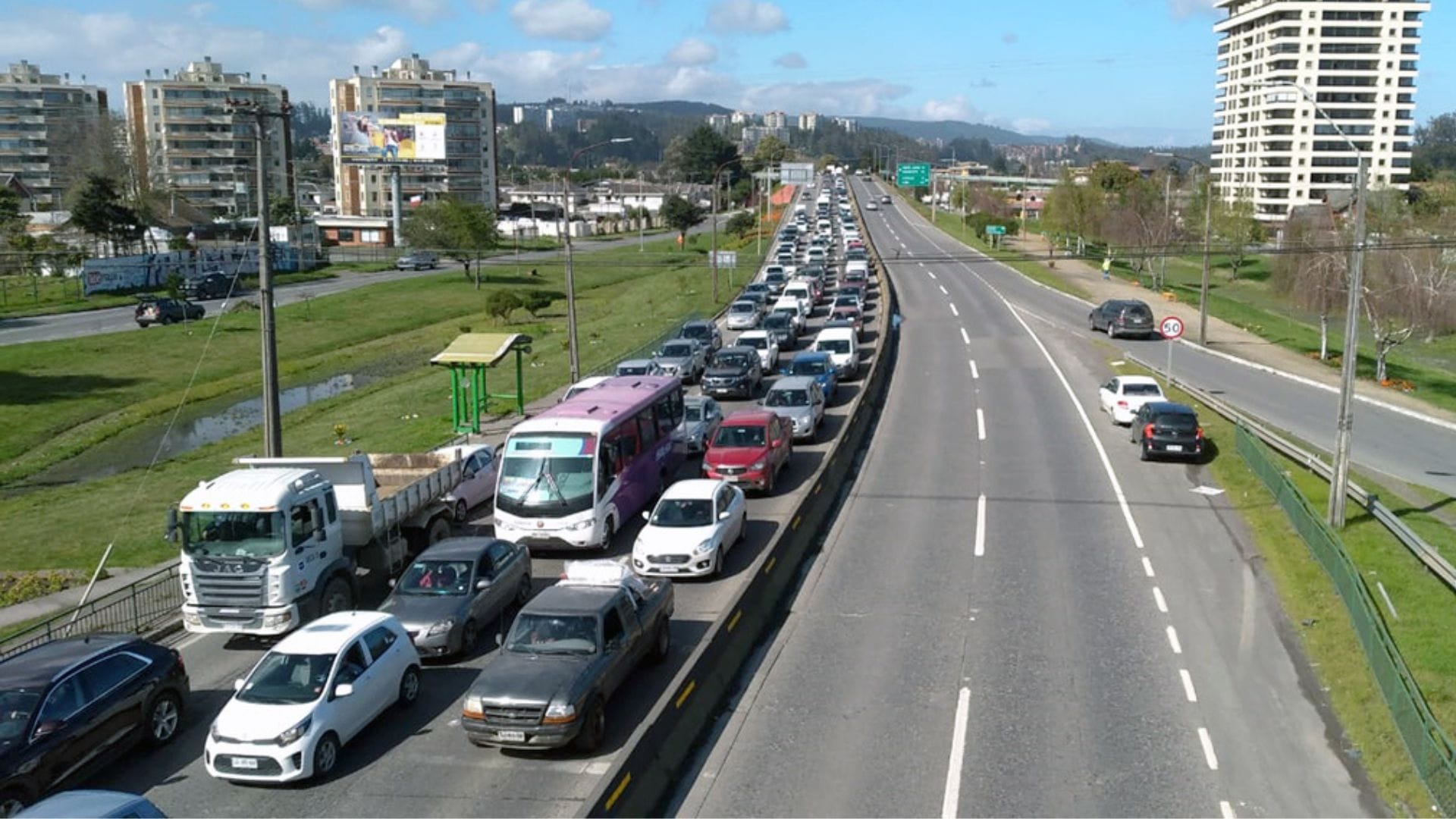 Seremi de Transportes del Biobío no descarta restricción vehicular para el Gran Concepción durante plan de contingencia