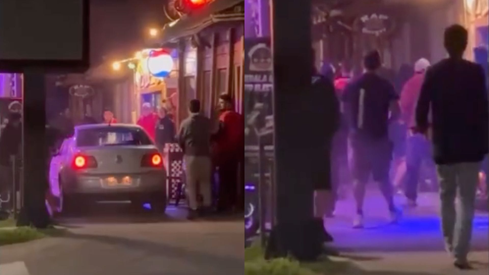 Insólita acción: Conductor ebrio atropelló a clientes en una terraza de Pucón dejando herida a una persona