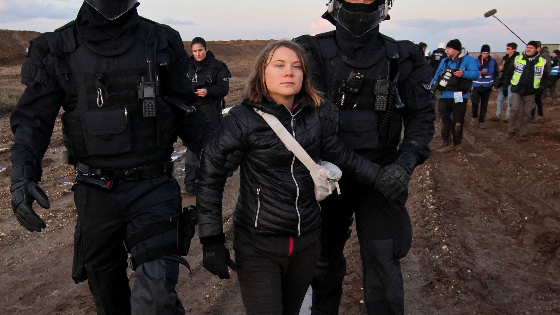 Greta Thunberg fue detenida durante protestas por la ampliación de una mina en Alemania