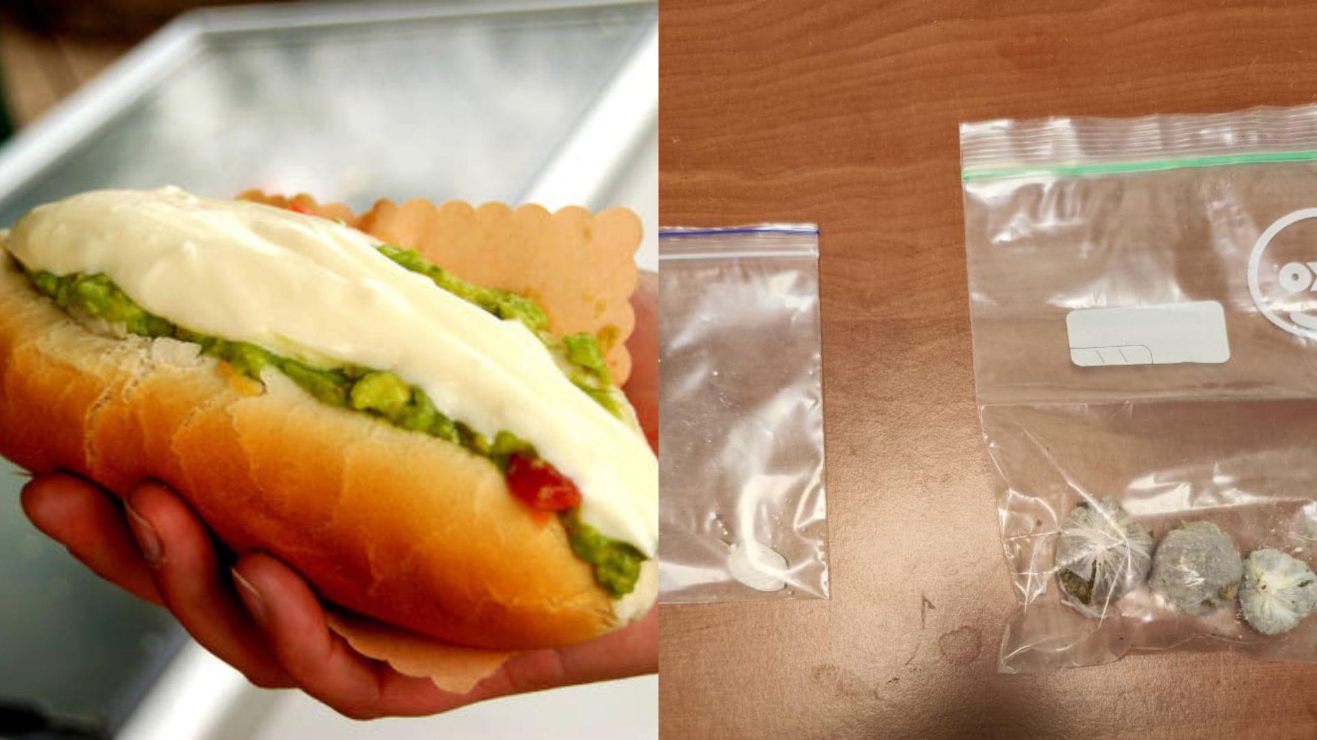 Hombre intentó ingresar marihuana y cocaína a la cárcel en un completo