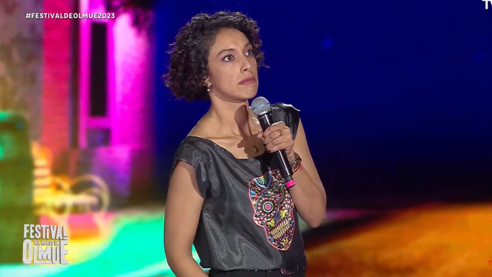 “Igual he sido fome”: Nathalie Nicloux no convenció al público del Festival de Olmué