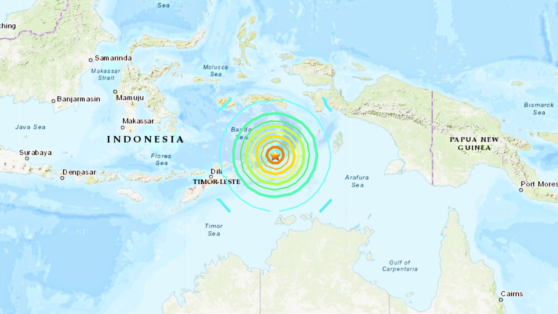 Terremoto en Indonesia: SHOA descarta tsunami en las costas de Chile