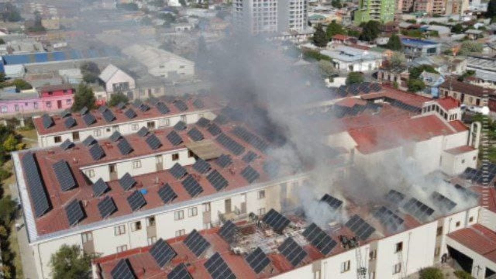Adultos mayores vuelven a Eleam siniestrado de Concepción