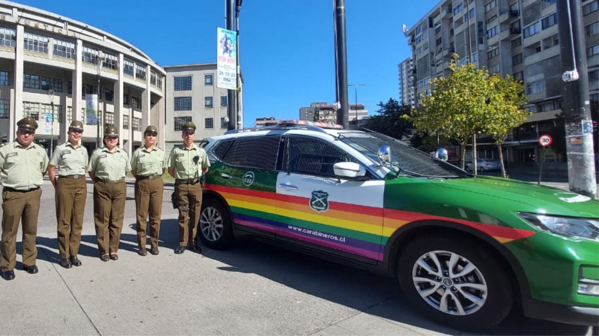 Patrulla de la diversidad de Carabineros visitará distintas comunas de la Región del Biobío