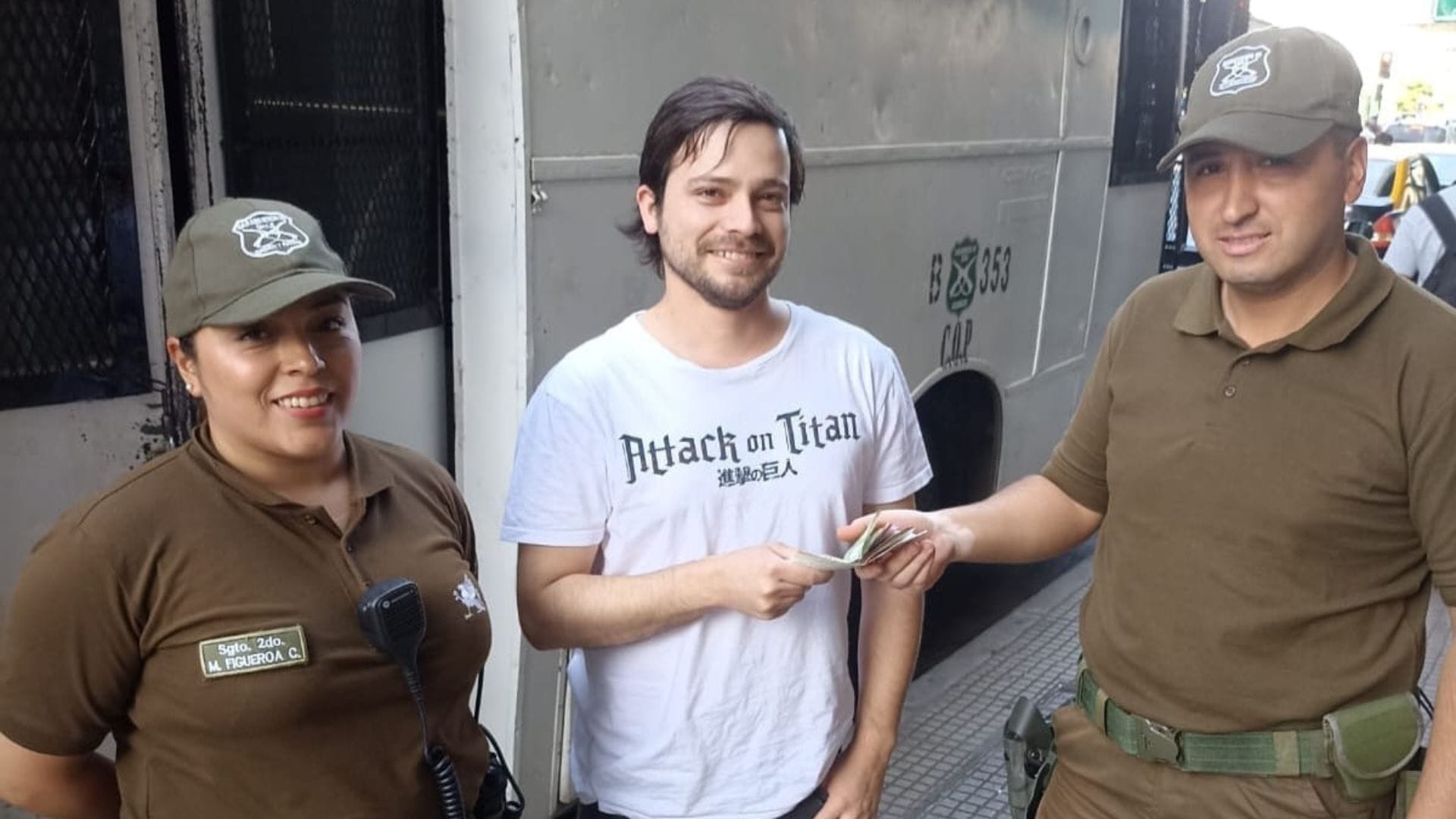 Joven recibió su billetera perdida con más de un millón de pesos: La había extraviado en pleno centro de Concepción