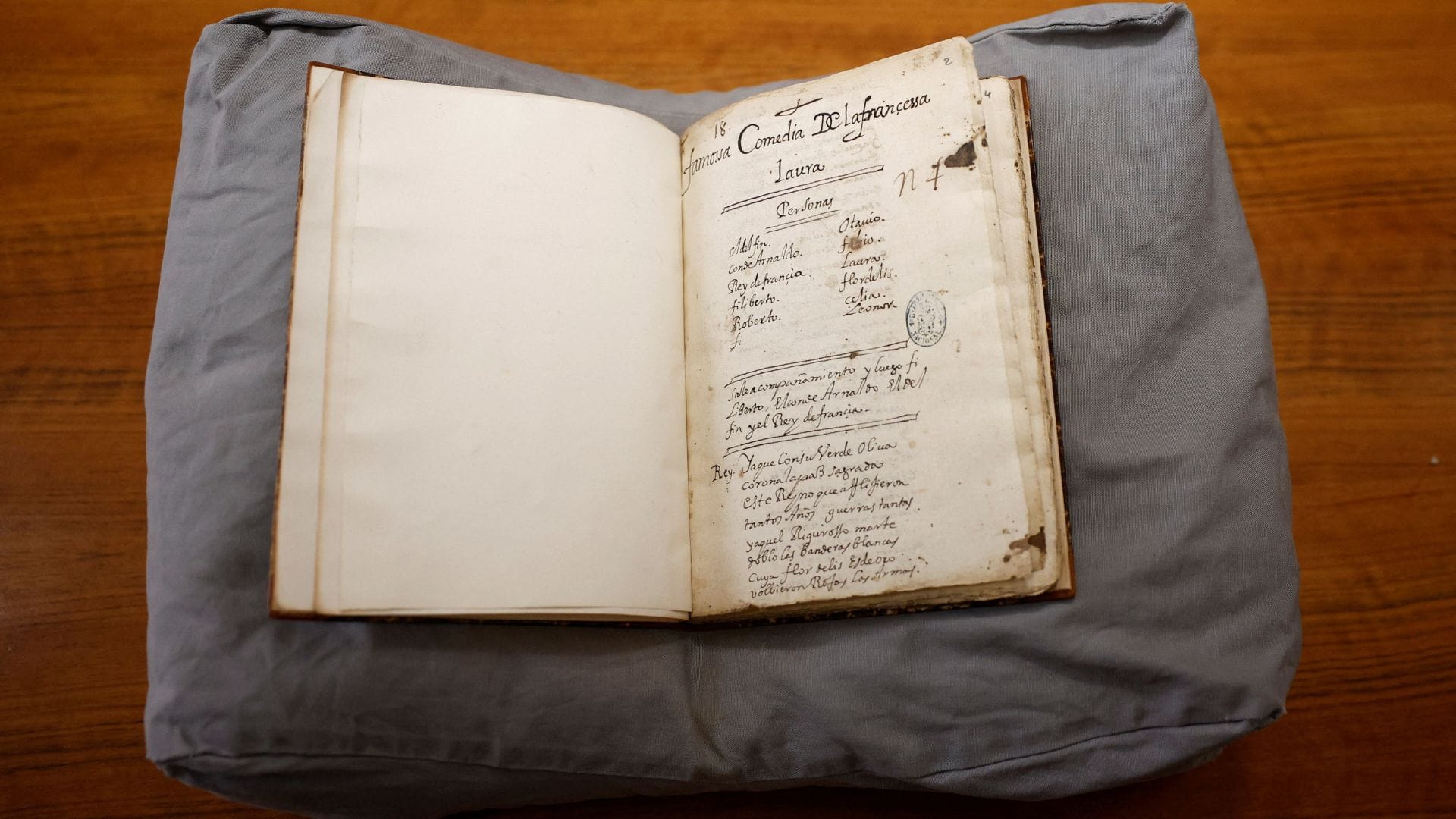 IA descubrió obra desconocida de Lope de Vega en archivo de Biblioteca Nacional de España