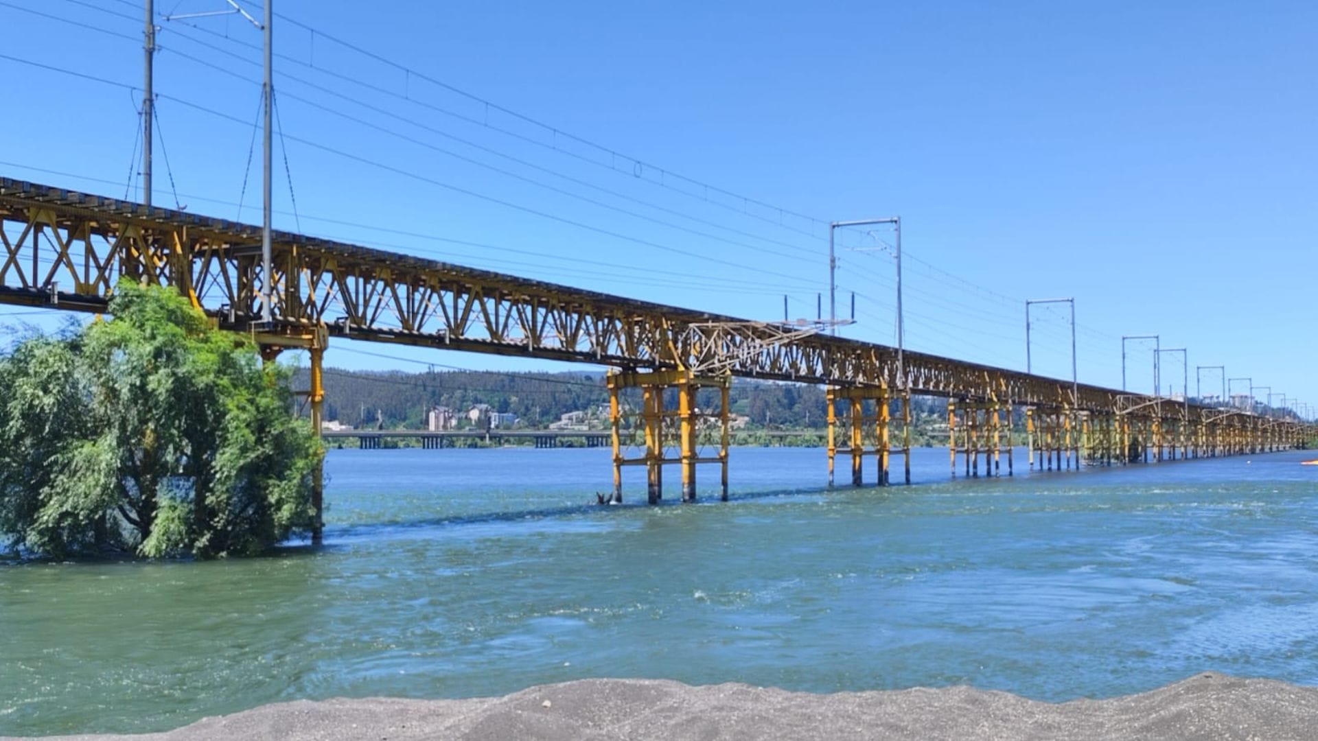 Estiman entre 8 y 10 millones de dólares el costo de reparación del Puente Ferroviario Concepción