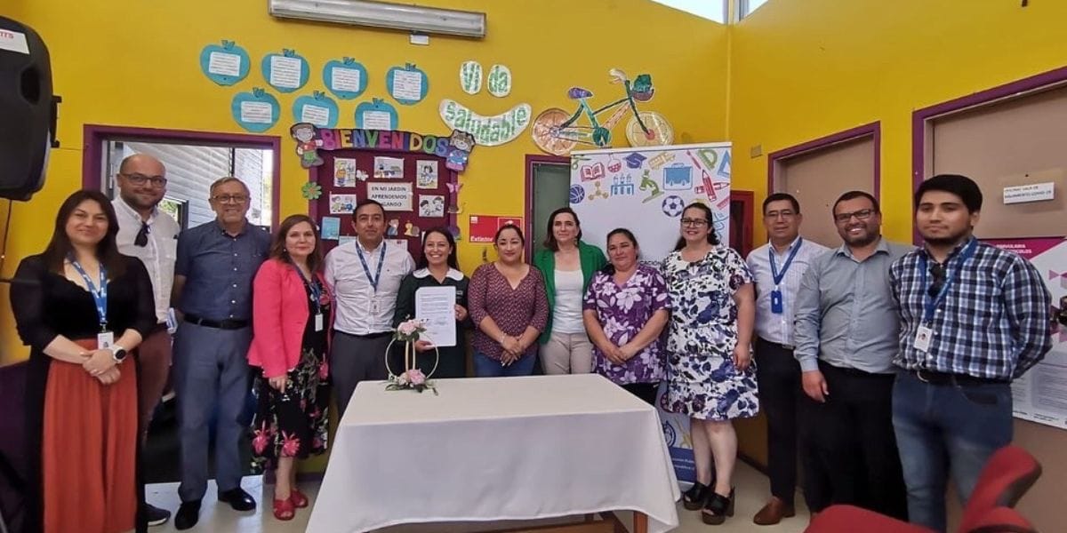 Histórico: JUNJI Biobío y Servicio Local firman convenio que beneficiará a jardín infantil de Florida