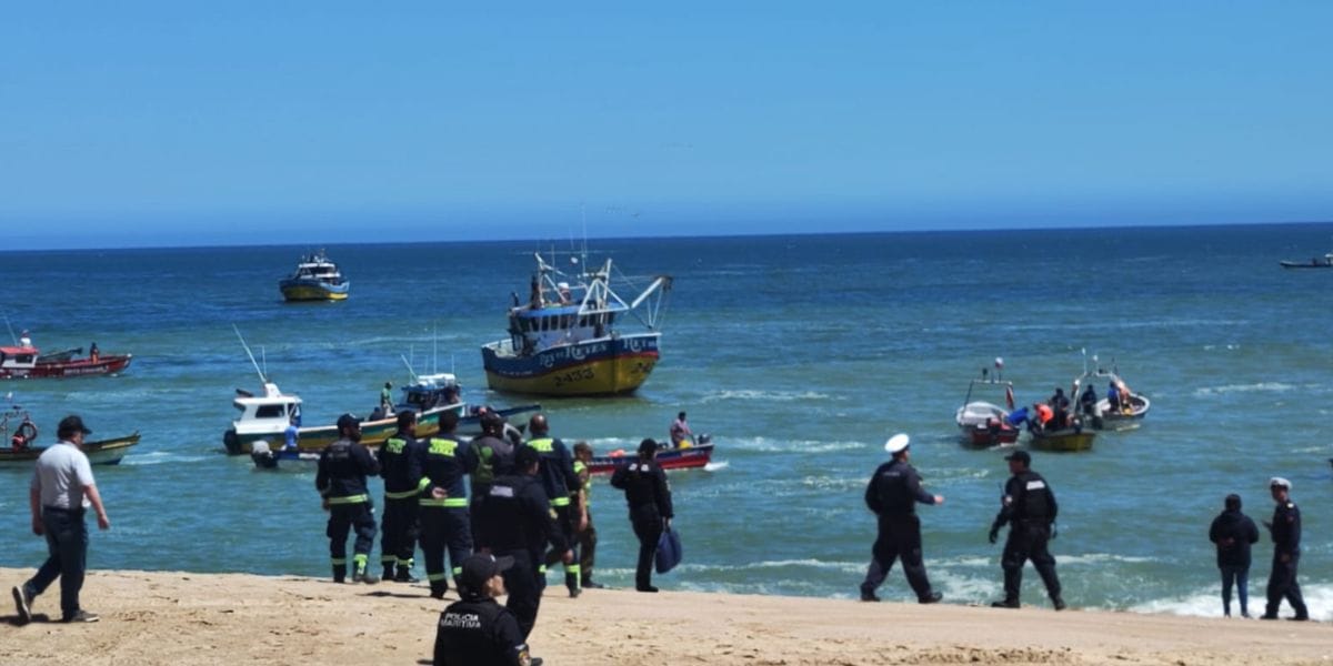 Confirman hallazgo del cuerpo de padre que fue arrastrado por el mar en Pingueral