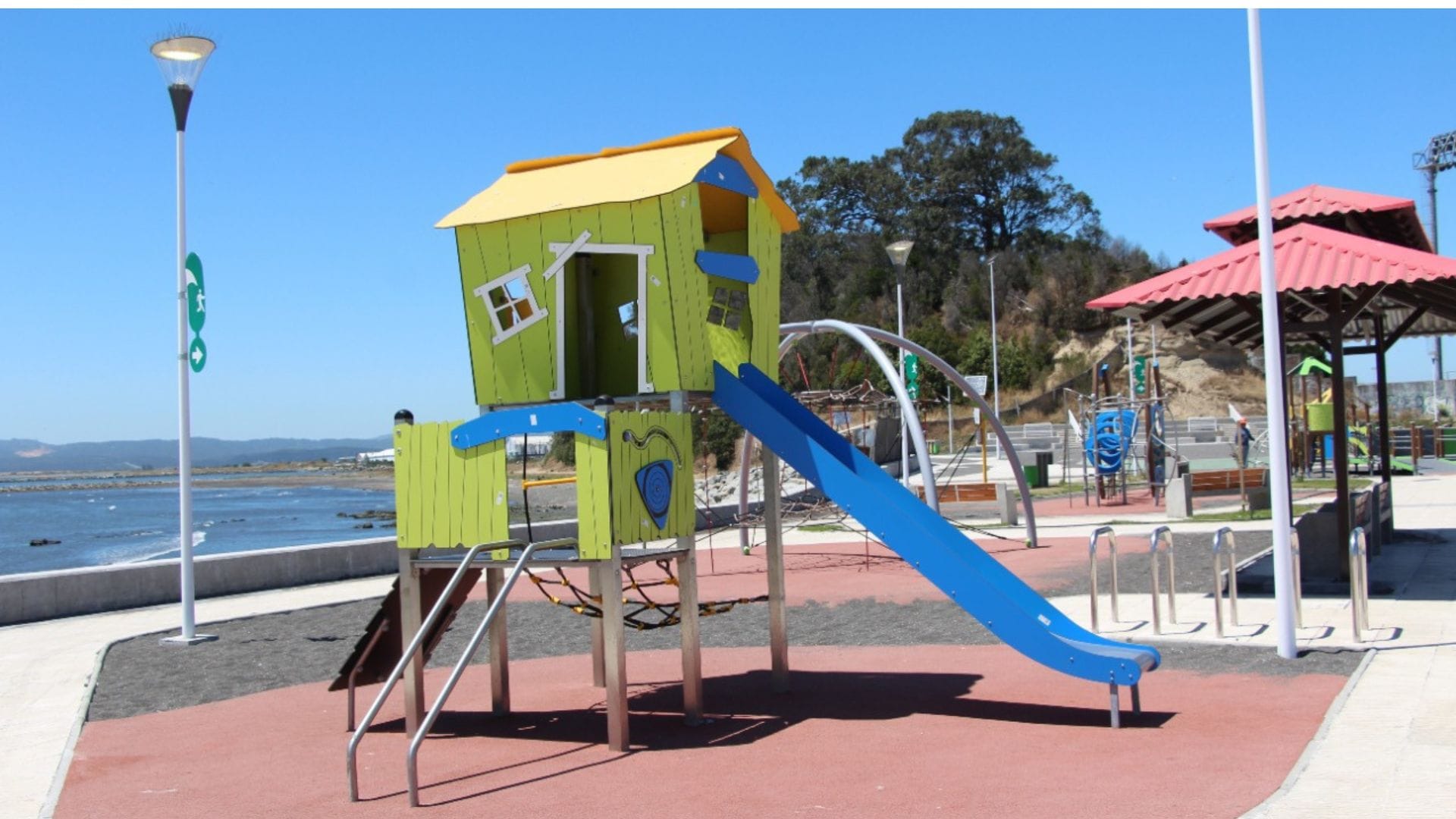 En Talcahuano este fin de semana estará abierta la nueva costanera frente a la Tortuga, paseo obligado de fin de semana