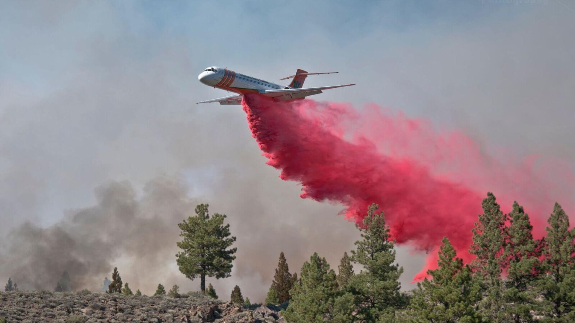 Anuncian llegada de Aero Tanker para combatir incendios: Fue gestionado por grupo Luksic