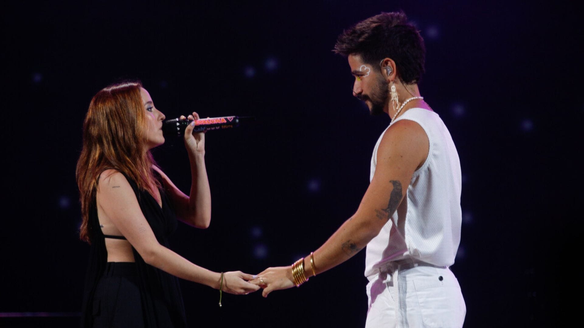 ¡Viva el amor! Camilo y Evaluna cantaron juntos en el Festival de Viña del Mar