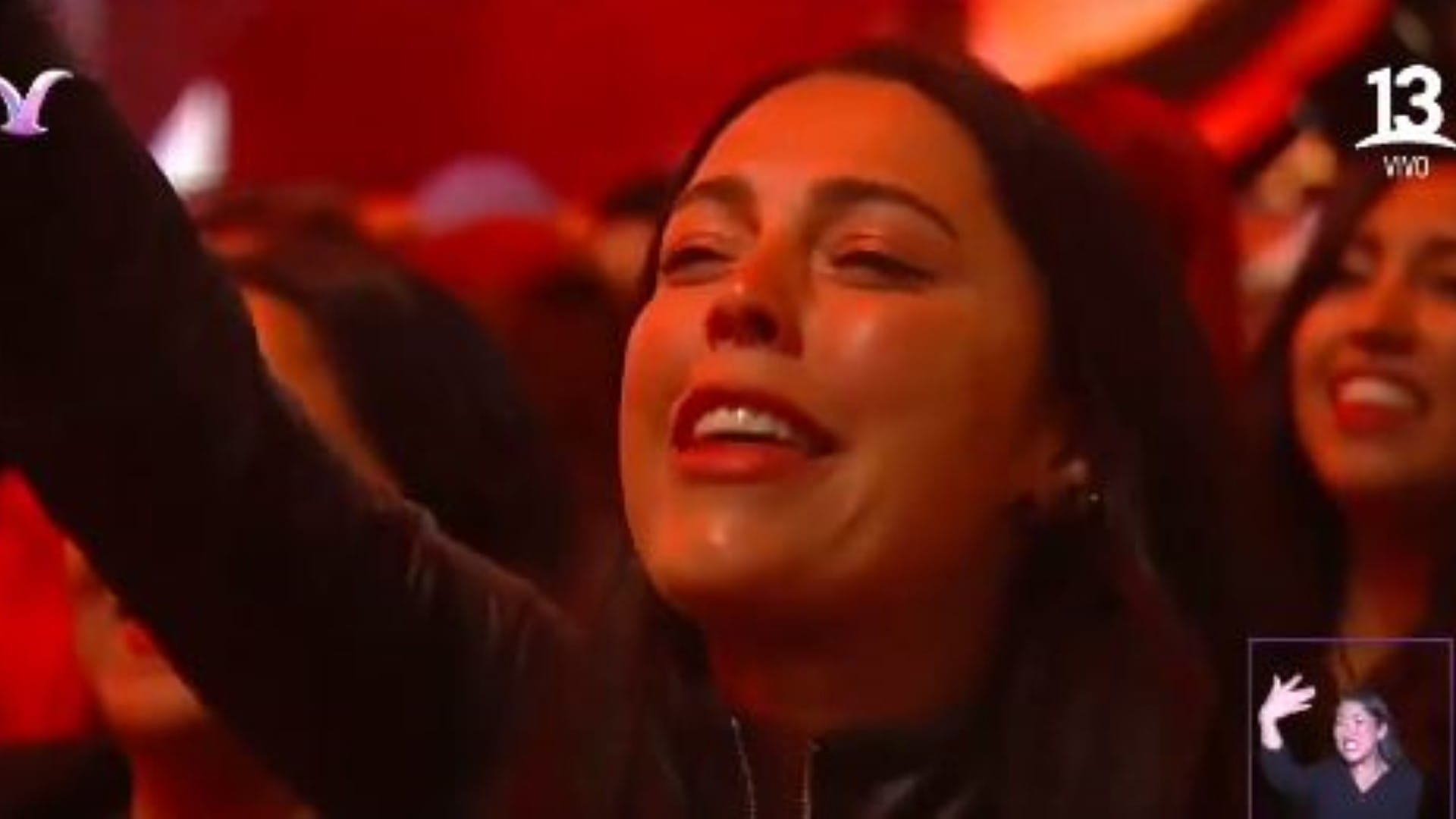 ¿Para el Mago? Daniela Aránguiz cantó a todo pulmón “Rata de dos patas” en el Festival de Viña