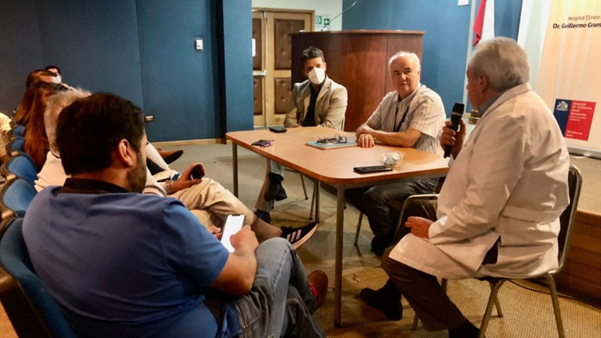 Hospital Guillermo Grant Benavente tiene nuevo director