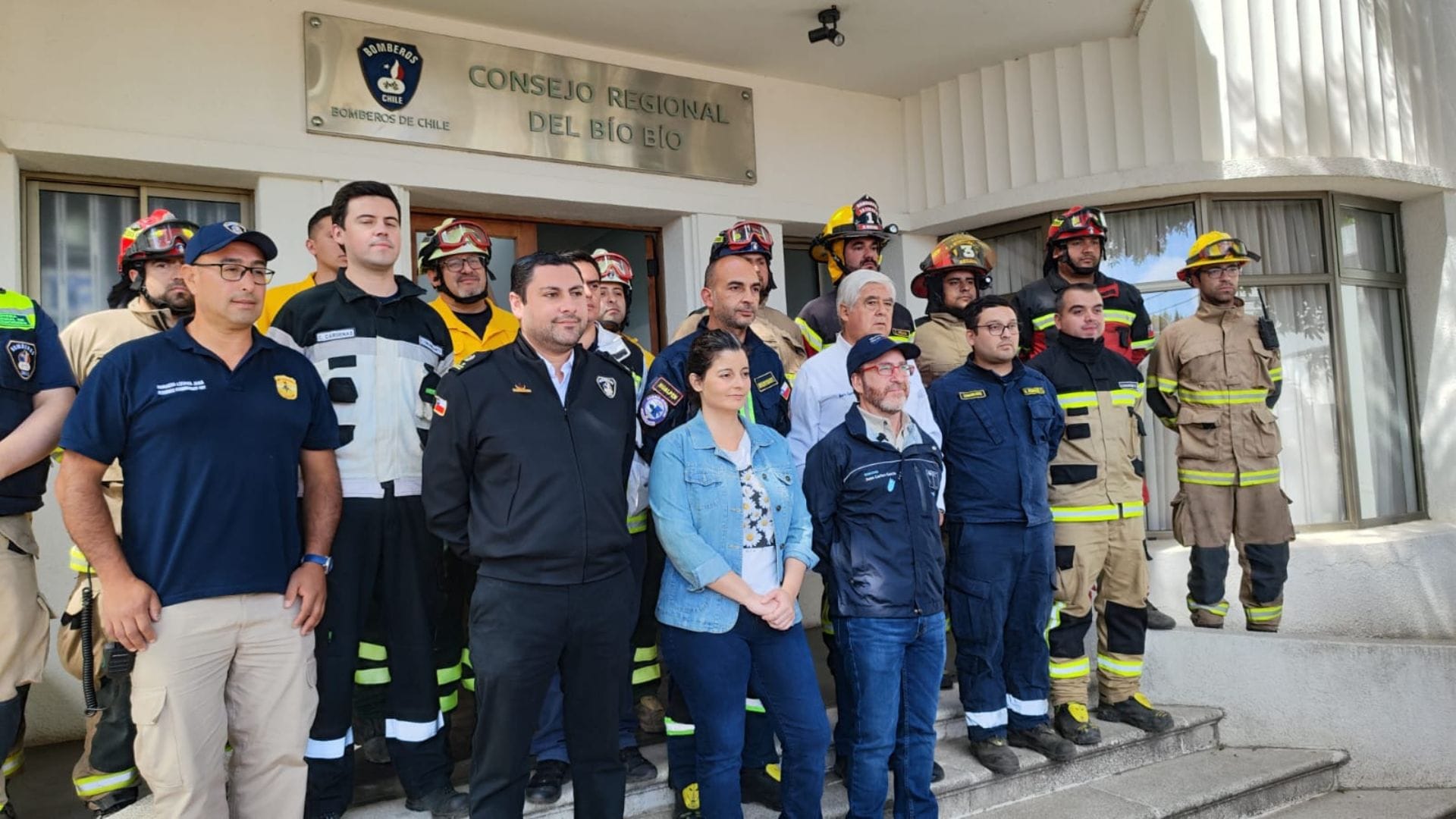 El Cuerpo de Bomberos de Concepción y su fundamental labor a la hora de evitar daños a viviendas
