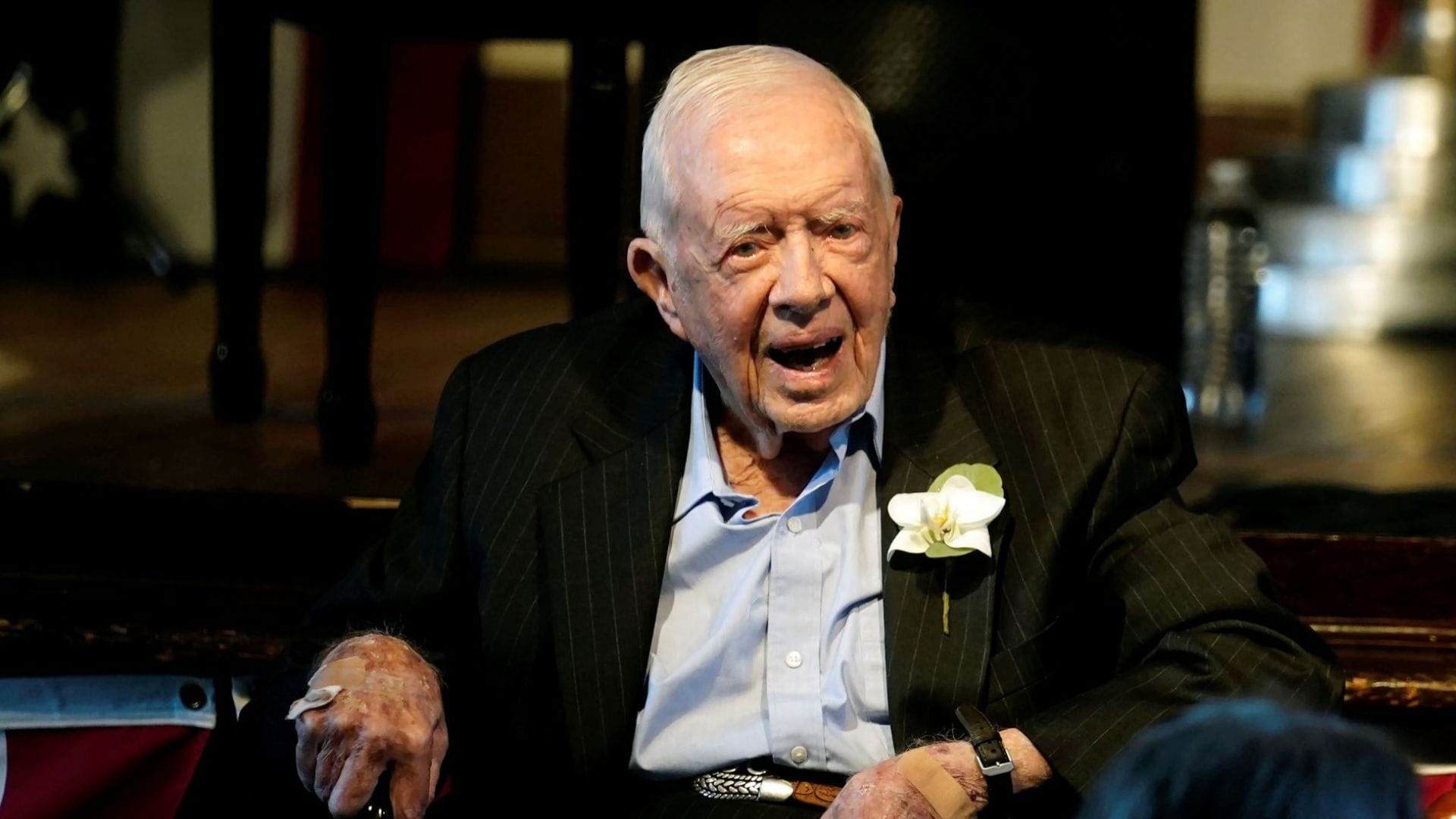 Expresidente estadounidense Jimmy Carter recibirá cuidados paliativos
