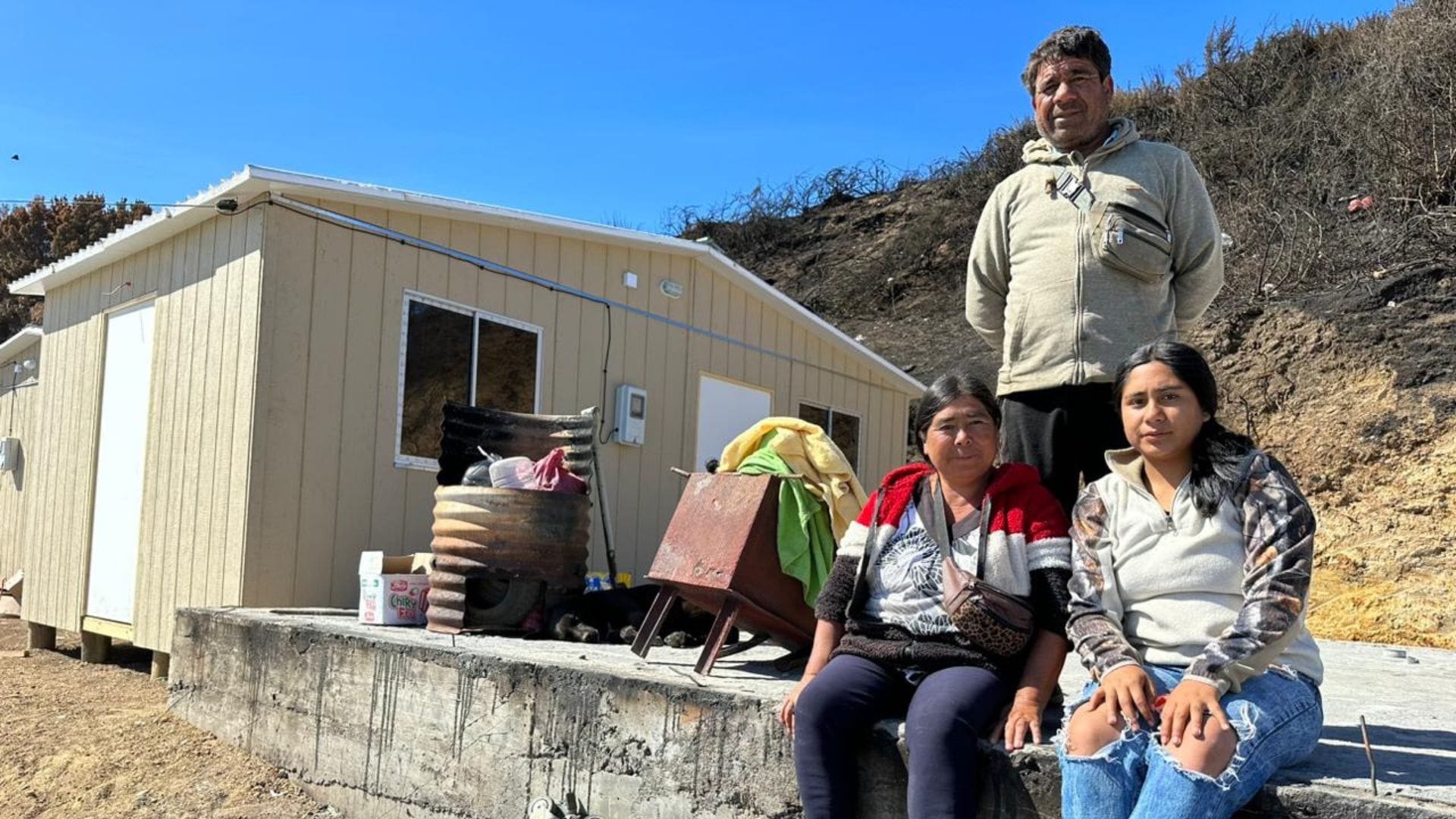 Familia de Punta Lavapié perdió por segunda vez su casa: Se les quemó en 2016
