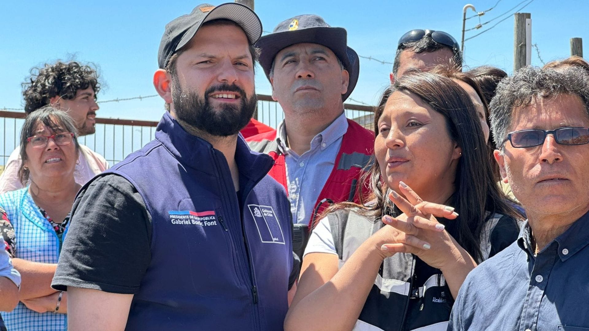 Boric en Punta Lavapié: “Si es necesario construir dos viviendas de emergencia, habrá que hacerlo”