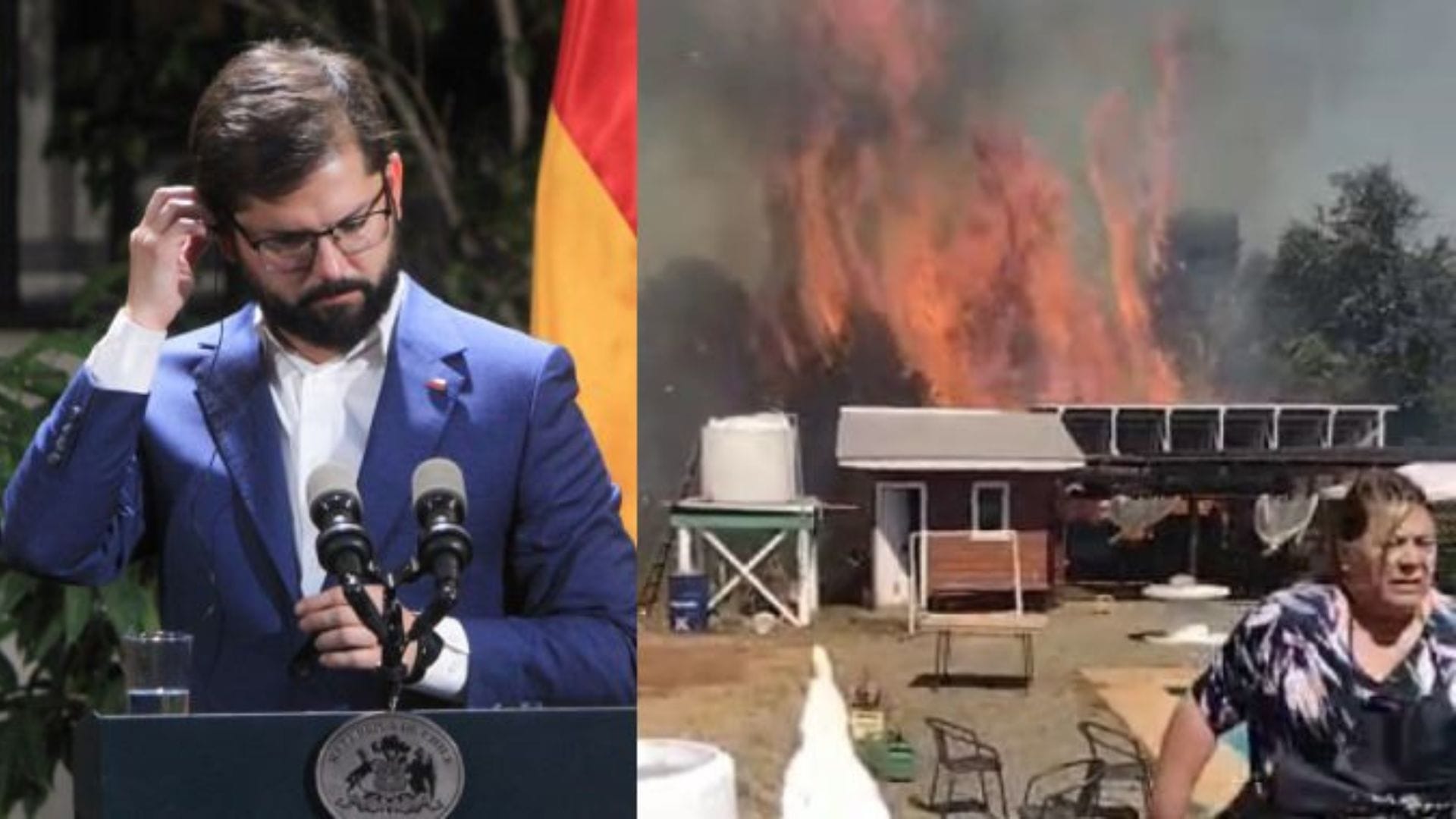Presidente Boric interrumpe vacaciones y viajará a Biobío y Ñuble: Decretan Estado de Catástrofe
