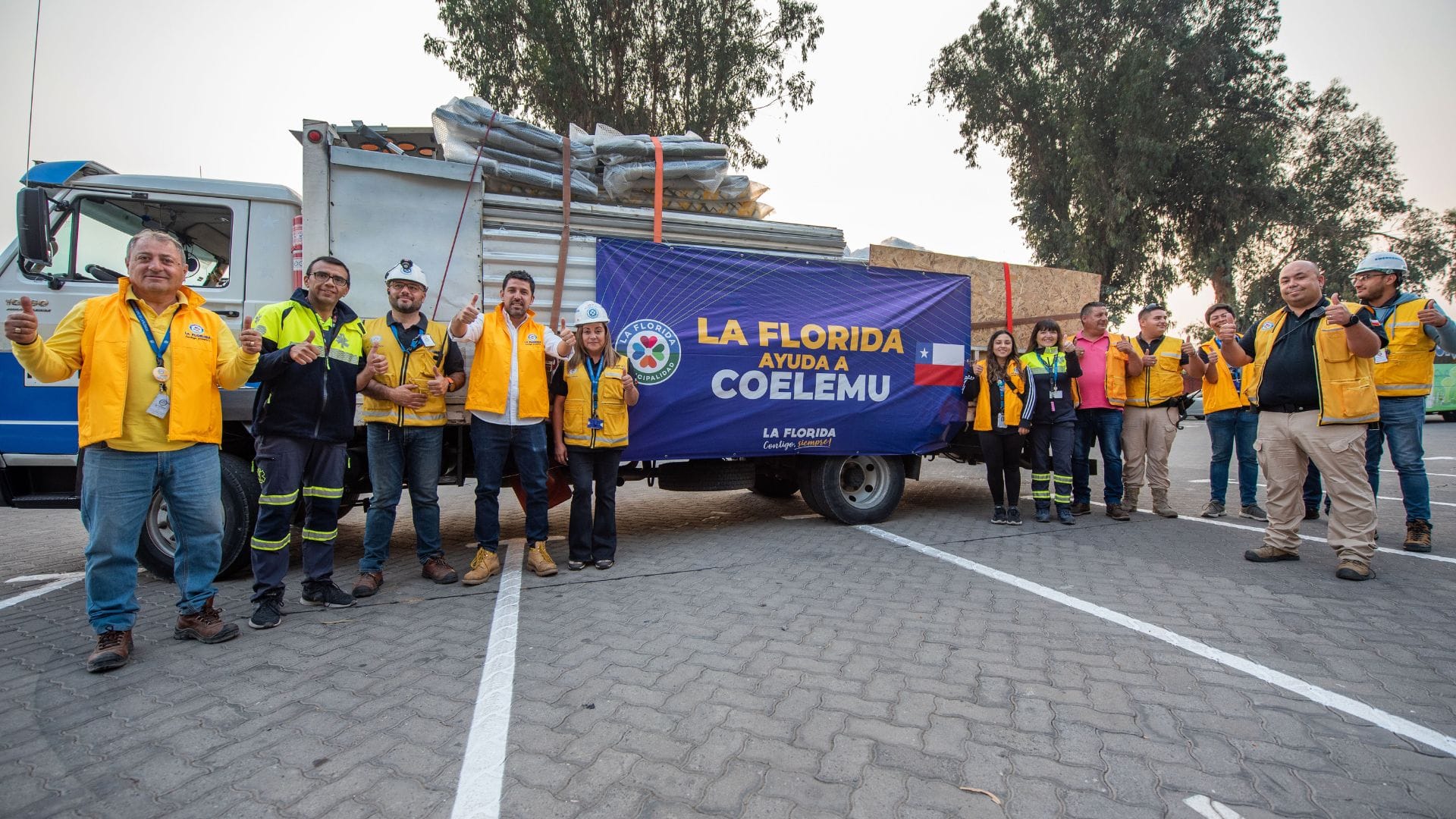 La Florida donará cinco viviendas a damnificados de Coelemu: Se desplegarán con ayuda en Ñuble