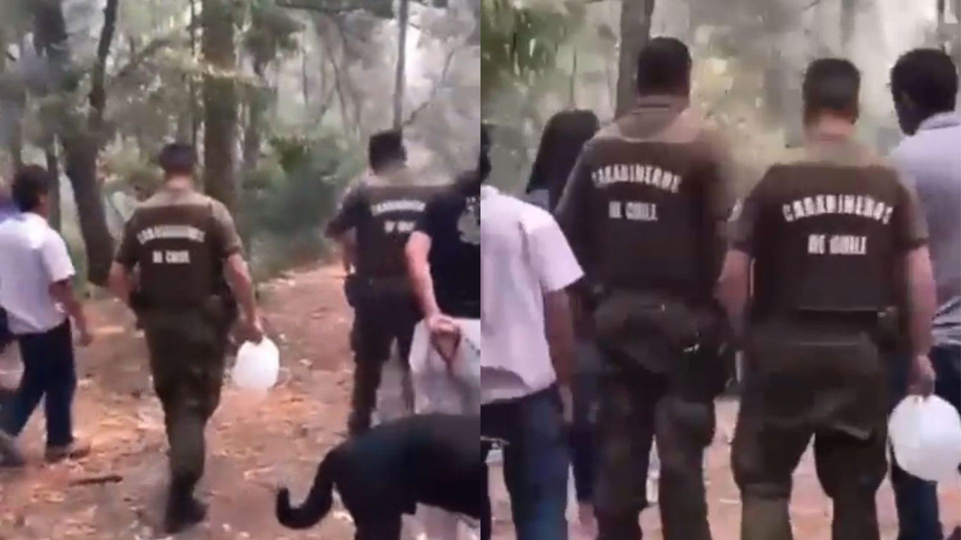 Tres personas fueron detenidas en Los Ángeles: Los sorprendieron portando bidón con combustible